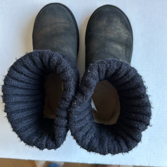 UGGs  Cambridge metallic suede boots in size 7 - Picture 6 of 6